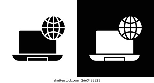 Remote Access icon symbol sign, vector, eps 10