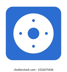 Remote Button Icon Vector Design