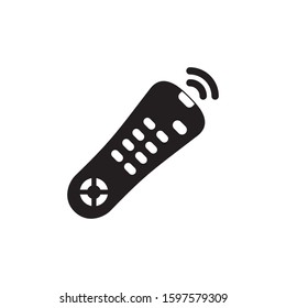 remote contol icon, glyph style design