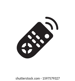 remote contol icon, glyph style design