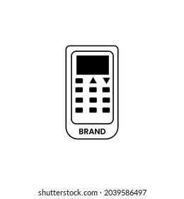 Remote  control, air conditioner, television etc, editable stroke 
