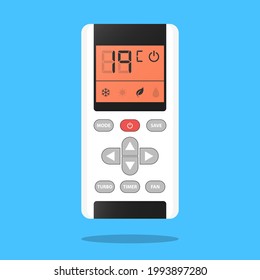 Remote Control Air conditioning Illustration vector