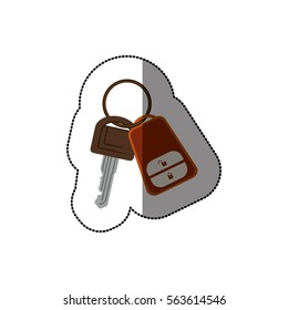 Remote control car key