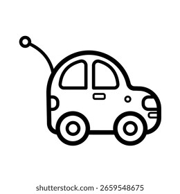  Fernbedienungswagen - Vektorsymbol