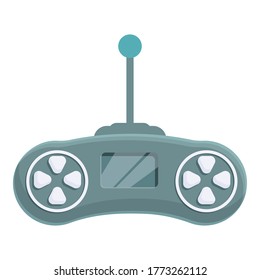 Icono de equipo de control remoto. Dibujo del icono vectorial del equipo de control remoto para el diseño web aislado en fondo blanco