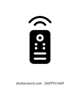 Remote Control Glyph Icon. Remote Control Icon