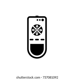 Remote control icon , black sign design