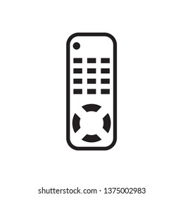 remote control icon design template