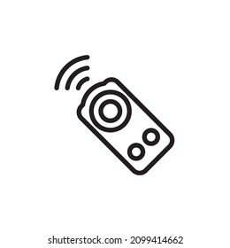 remote control icon design vector templates white on background