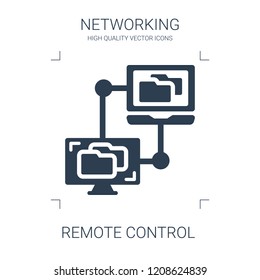remote control icon. high quality filled remote control icon on white background. from networking collection flat trendy vector remote control symbol. use for web and mobile