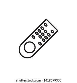 remote control icon, illustration design template
