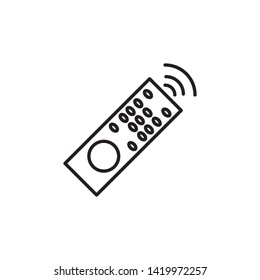 remote control icon, illustration template