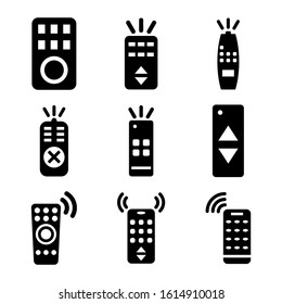 remote control icon isolated sign symbol vector illustration - Collection of high quality black style vector icons
