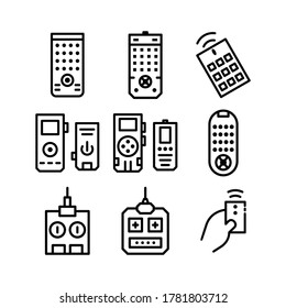 remote control icon or logo isolated sign symbol vector illustration - Collection of high quality black style vector icons
