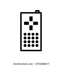 remote control icon or logo isolated sign symbol vector illustration - high quality black style vector icons
