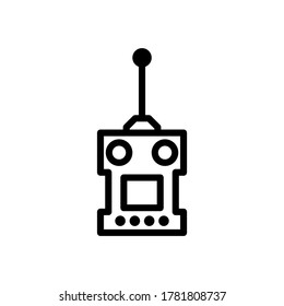 remote control icon or logo isolated sign symbol vector illustration - high quality black style vector icons
