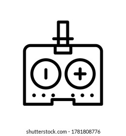 remote control icon or logo isolated sign symbol vector illustration - high quality black style vector icons
