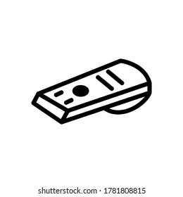 remote control icon or logo isolated sign symbol vector illustration - high quality black style vector icons
