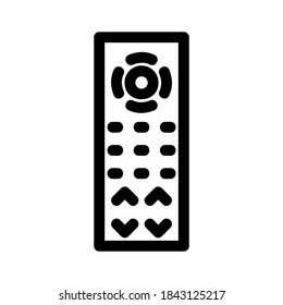 remote control icon or logo isolated sign symbol vector illustration - high quality black style vector icons
