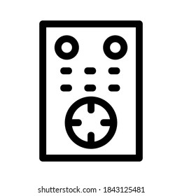 remote control icon or logo isolated sign symbol vector illustration - high quality black style vector icons

