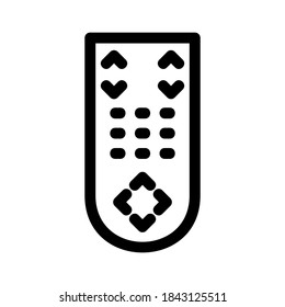 remote control icon or logo isolated sign symbol vector illustration - high quality black style vector icons
