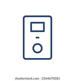 Remote control icon Outline icon sign