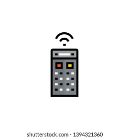 remote control icon sign signifier vector