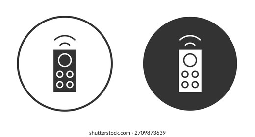 Symbolpaket für Fernbedienung. Vektorsymbole für grafische Designs