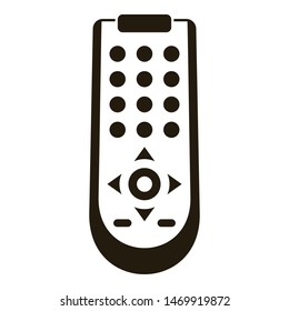 Remote control icon. Simple illustration of remote control vector icon for web design isolated on white background
