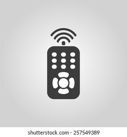 Remote Control Tv Flat Icon Vector Stock Vector (Royalty Free) 1370247434