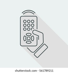 Remote Control Icon - Thin Series