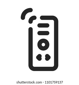 Remote control icon vector