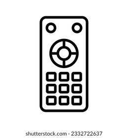 remote control icon vector design template in white background