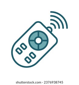 remote control icon vector design template simple and clean