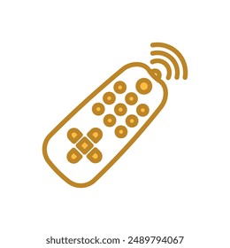 remote control icon vector design template elegant style