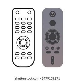 remote control icon vector illustration