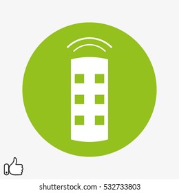 remote control, remote control, icon, vector illustration EPS 10