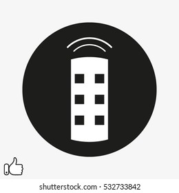 remote control, remote control, icon, vector illustration EPS 10