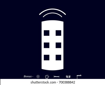 remote control, icon, vector illustration eps10