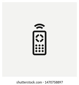 remote control icon vector sign illustration