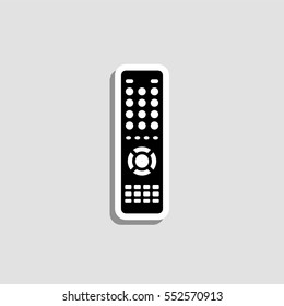 Remote Control  Icon - Vector  Sticker