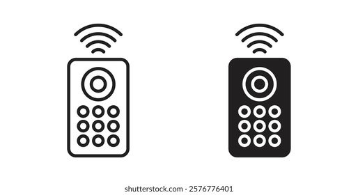 Remote control icons pack for ui designs
