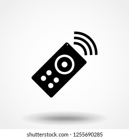 The remote control icon.symbol. Flat Vector illustration
