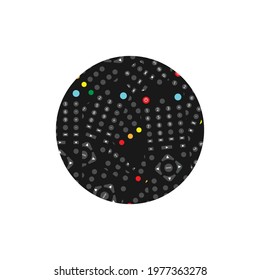 remote control logo illustration design