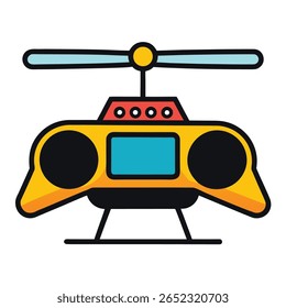mini helicóptero de controle remoto