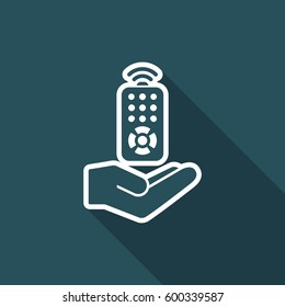 Remote control - Minimal modern icon