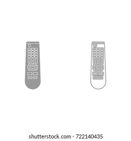 Remote control panel icon .