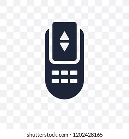 Remote control transparent icon. Remote control symbol design from Smarthome collection. Simple element vector illustration on transparent background.