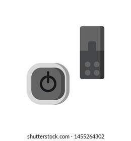 Remote control for TV icon