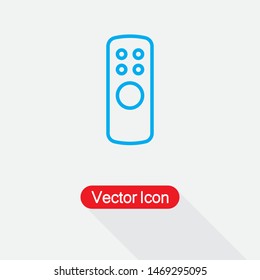 Remote Control For TV Icon Vector Illustration Eps10